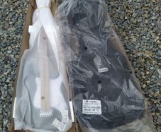 NEW Harley Benton mini strat black & gigbag