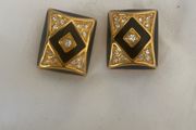 Vintage French Clip on Earrings