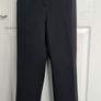 Marian Gale Black Wide Leg Trousers Size 10 Image 5