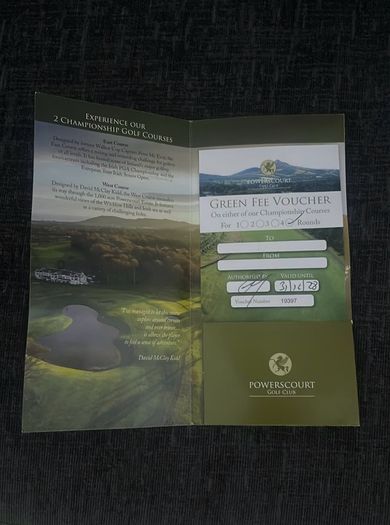 Powerscourt GC green fees