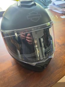 Harley Davidson Outrush R Modular Bluetooth Helmet Matte Black