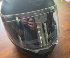 Harley Davidson Outrush R Modular Bluetooth Helmet Matte Black
