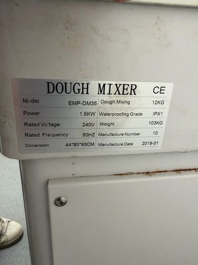 Spiral Dough Mixer