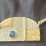 Sterling Silver & 9ct Gold Pendant Image 8