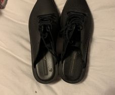 Backless brogues