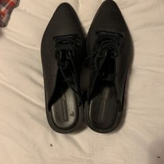 Backless brogues