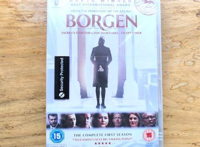 Sealed Borgen - The Complete First Season 3 Dvd Set