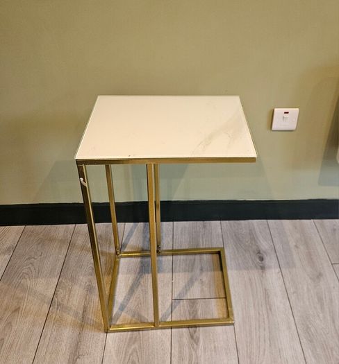 Slim Console and matching side table