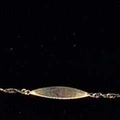 9ct gold bracelet