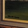 Original Val McGann Oil Painting - Muckross Abbey Killarney Image 4