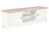 TV Cabinet White 120x30x40 cm Wood