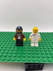 Lego Porsche Mercedes Mobil 1 Minifigure lot