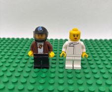 Lego Porsche Mercedes Mobil 1 Minifigure lot