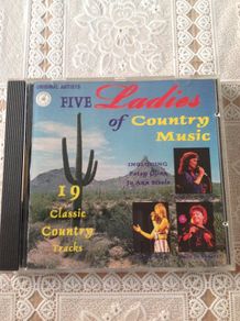 Five Ladies of Country Music.  CD.