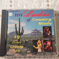 Five Ladies of Country Music.  CD.
