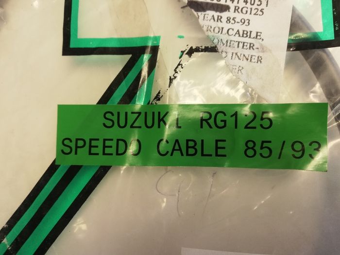 Suzuki RG125 Speedo Cable 85-93
