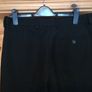 Men's Black trousers.W32'' L33''. 100% Polyester Image 3