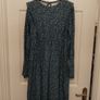 Blue floral Dress size 11-12 Image 2