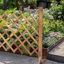 2Pack Expanding Trellis Fence Panels Garden Wood Extendable Fence Length 34-160cm Freestanding Foldable Wooden Screen Panel for Indoor Outdoor Garden Yard Pet 80cm Height Image 7