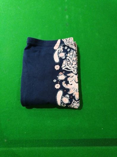 Girl's Navy Leggings