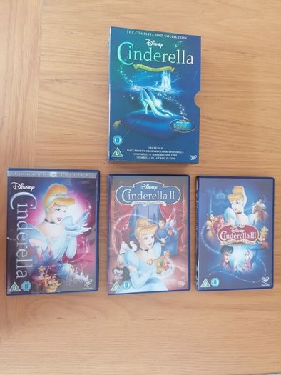 Disney Cinderella 3 Movie Collection
