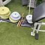 weight bench and weights Image 3
