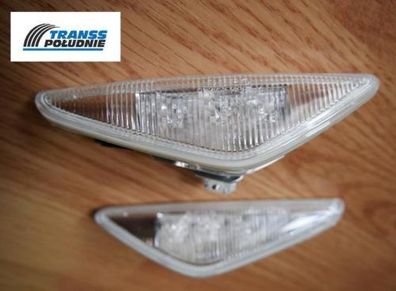 White Side Light Repeater Indicators Led Bmw 3 (e46) Coupe Cabrio Oe: 63136920731