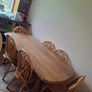 Kitchen teak table and chairs Image 5