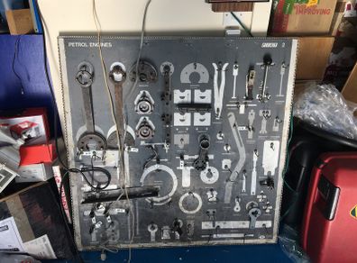 Fiat Petrol Engines Factory Tool Board & Tolls