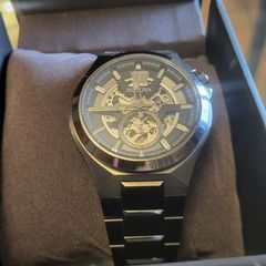Bulova gun metal grey watch
