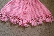 Girls woollen poncho size 1-2 years
