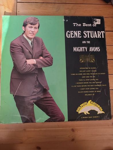Gene Stuart And The Mighty Avons Best Of Vinyl LP Dolphin Records