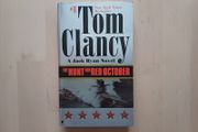 The Hunt for Red October by Tom Clancy (Jack Ryan Cold War Thriller American Edition Paperback 1985)
