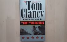 The Hunt for Red October by Tom Clancy (Jack Ryan Cold War Thriller American Edition Paperback 1985)