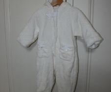 Emile Et Rose Cream Snowsuit  Age 3 - 6 Months Like New