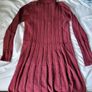 Jumper dress dark red M Image 2