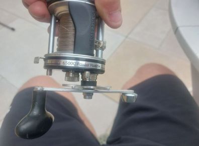 abu garcia 6500 power handle casting reel