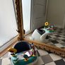 Mamas & Papas Snug Floor Seat with Activity Tray - Eucalyptus Image 2