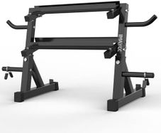 Adjustable Dumbbell Rack Storage 98x41x91/85x32x80CM,2 Tier/3 Tier Weight Storage Rack Organizer Dumbbells Stand Holder Space-Saving Fitness Organiser Durable Stabel Steel for Home Gym