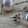 Honora Collection Sterling Silver 925 Cultured Pearl Necklace & Earrings Jewelry Set with Box Image 6