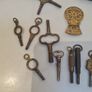 Antique pocket watch keys Image 4