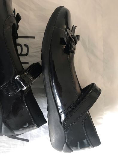 Girls Clarks school shoes