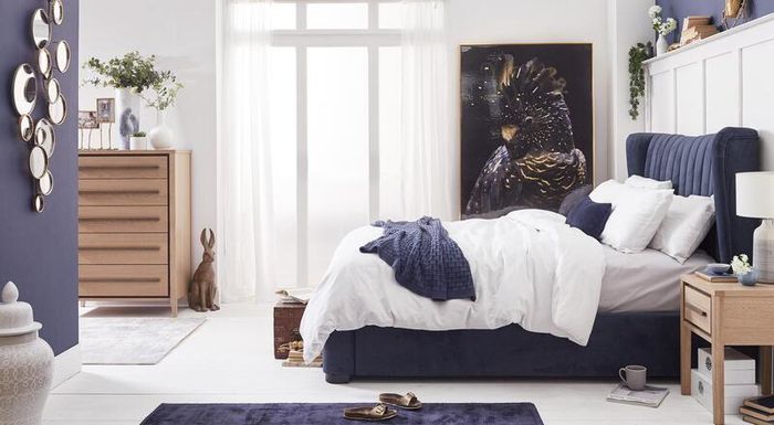 Caseys Furniture Amelia King Size Ottoman Bed Frame with Storage