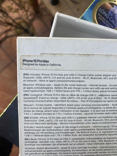 iPhone 15 pro max