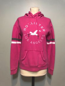 Hollister Ladies Pink Pullover Hoodie Size X-Small