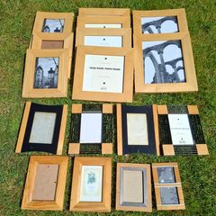 Solid wood picture frames