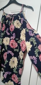 top cold shoulder size 20 shein  2xl curve