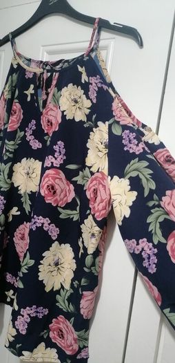 top cold shoulder size 20 shein  2xl curve
