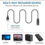 Garmin replacement charging cable 100cm for Approach G10 S20 Forerunner 35 230 235 630 735xt 645 music charger clip cradle Image 6