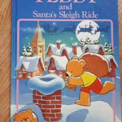 Vintage Teddy Bear Christmas Storybook